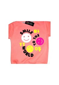 Resim Smile Baskılı File Kolu Aks 3 Iplik Kız Sweatshırt 9y,10y,11y,12y Yavruağzı 