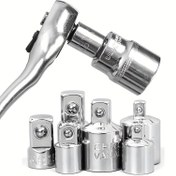 Resim Soket Dönüştürme Başlığı, Ratchet Anahtar Adaptörü, 1/2 Büyük, 3/8 Orta, 1/4 Küçük 