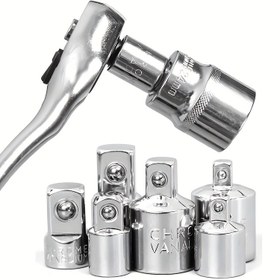 Resim Soket Dönüştürme Başlığı, Ratchet Anahtar Adaptörü, 1/2 Büyük, 3/8 Orta, 1/4 Küçük 