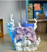 Resim Ürkütücü Kontrol Ünitesi Standı Ps4/ps5/xbox Uyumlu Dualsense Kol Standı Joystick Standı Kol Tutucu 
