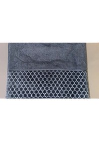 Resim Özdilek Adriaman 50x90cm El Yüz Havlusu Siyah Siyah 