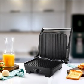 Resim Schafer Smart Grill Tost Makinesi-Siyah 