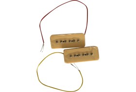 Resim Xin Yue Zhang Ξ Ny Ue Zhang Alnico V Alnico 5 Tek Bobin Soapbar P90 Boyun Köprüsü Pikap 50/52MM Metal Örgülü Tel Fit Elektro Gitar (Yurt Dışından) 