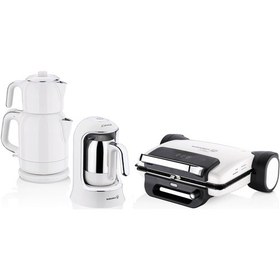 Resim Korkmaz A1856 Vanilya 7 Parça Elektro Set 