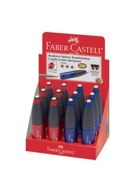 Resim Faber Castell Silgili Kalemtıraş Renkli 184401 