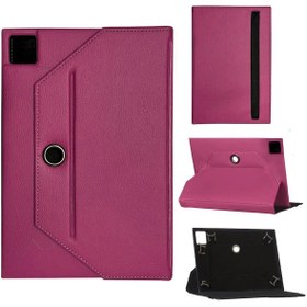 Resim Apple İpad MW742TU\u002FA Universal Standlı Premium Tablet Kılıfı Pembe 