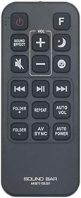 Resim VINABTY Yeni AKB75155301 Uzaktan Kumanda Değiştirme - AKB74815321 Soundbar Uzaktan Kumandayı Değiştirin LG Sound Bar Ses Sistemi AKB75155301 AKB74815321 SH5 SH5B SPH5-W Uzaktan Kumanda için uygun 