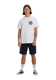 Resim Quıksılver Quiksilver Circle Back Erkek Beyaz Tişört 908 Beyaz 