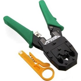 Resim Rj45 Ethernet Rj11 Rj12 Rj45 Telefon Kablo Sıkma Kesme Pensesi N11.823 