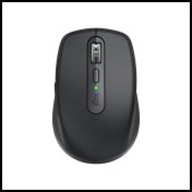 Resim Logıtech 910-006929, Mx Anywhere 3s, Siyah, Bluetooth, 8000DPI, Lazer, 6 Tuşlu, Usb-C Den Şarj Edilebilir, Mouse 