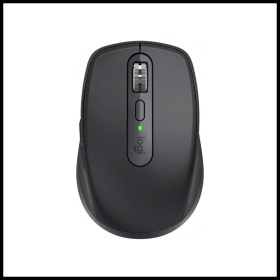 Resim Logıtech 910-006929, Mx Anywhere 3s, Siyah, Bluetooth, 8000DPI, Lazer, 6 Tuşlu, Usb-C Den Şarj Edilebilir, Mouse 
