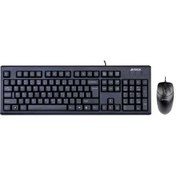 Resim A4 Tech Kr-8372 F Usb Stnd Klavye+Optik Mouse Set 