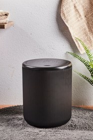 Resim Sılver Çöp Kovası 6.5 Litre Siyah Black Mutfak Banyo Çöp Kovası 