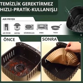Resim Fritöz Pişirme Kağıdı 50 Adet 