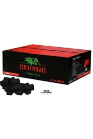 Resim Coco Night 20kg #27mm Hindistan Cevizi Küp Nargile Kömürü 
