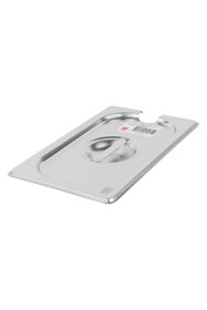 Resim Kapp Çelik Gastronom Kapak (Kepçe Delikli) 1/4 