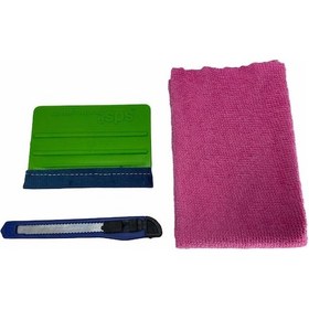 Resim Bajaj Pulsar 200 NS Naked Sport Gri Kırmızı Sticker Set 54 