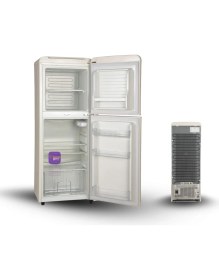 Resim Cool Life Çift Sistem Retro 138 12/24/220 V Bej 115 Litre Buzdolabı 