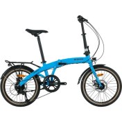 Resim Bisan Fx 3600 Acera 9 Vites Katlanır Bisiklet Mavi Siyah 