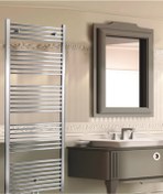 Resim Maktek 600x1000 Yüksek Kaliteli Çelik Düz Havlupan Krom Kaplama Havlu Radyatör 60x100 
