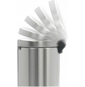 Resim Brabantia Çöp Kutusu 5 Lt Pedallı Newicon Fpp Mat Steel 112102 