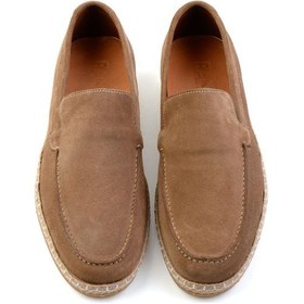 Resim Bej Leather Erkek Espadril E01079709502 Bej 