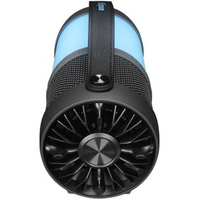 Resim Mikado S40 ECLIPSE Led Işıklı Bluetooth-USB-AUX-FM Speaker Hoparlör 