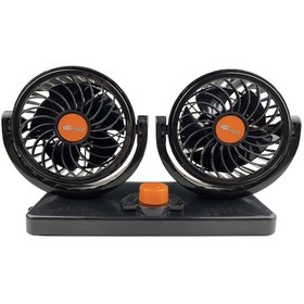 Resim Point Çift Başlı Otao Vantilatörü 24v Hafa30 Araç Fanı Oynar Ve Ayarlanabilir 