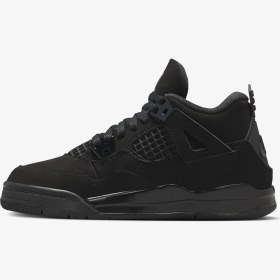 Resim Jordan Air 4 Retro (Gs) - Siyah / | Unisex 