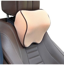 Resim Araba Kafalık Yastık Boyun Yastık Araba Bellek Köpük Servikal Yastık İç Malzemeleri Beige , Size:memory Foam Pillow Beige 