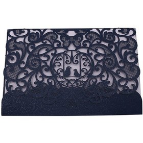 Resim 20 Adet Davetiye Kartı Seti Davetiye Tutucuları Ve İç Sayfa Düğün Doğum Günü Partisi Yıldönümü İçin 