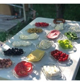 Resim Paşabahçe Premium Kahvaltılık Tabak 6’lı Set – Şık Cam Sunum Tabakları 