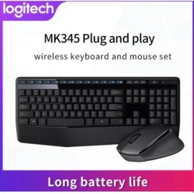Resim Logitech Mk345 Kablosuz Klavye Fare 