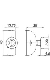 Resim Anpa Duşakabin Ismanos Oynar Rulmanı Tekeri Makarası 