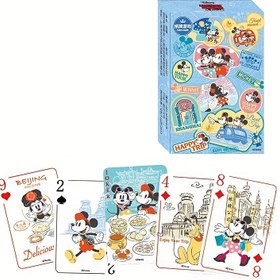Resim 54 adet Mickey ve Arkadaşları Oyun Kartları Oyunu, Kağıt Malzeme, Şans Temelli Masaüstü Oyun Kartları Kutusu ile, Aile Toplantıları, Partiler ve Tatil Kutlamaları için İdeal - Mükemmel Seçim Noel, Cadılar Bayramı, Paskalya, Yeni Yıl Hediyeleri için 