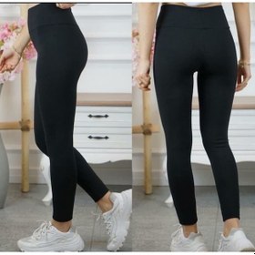 Resim Pucka Fashion Çelik Örme Taytsiyahxl Siyah 