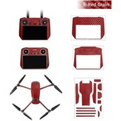 Resim Lasonstiges Djı Mavic 3 Rc Pro Için Sunnylife Çıkartma Kaplama Vinil Sarma Filmi Uzaktan Kumanda Gövde Koruyucu Çıkartma Kaplama, Lava Siyah B 