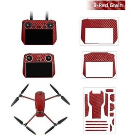Resim Lasonstiges Djı Mavic 3 Rc Pro Için Sunnylife Çıkartma Kaplama Vinil Sarma Filmi Uzaktan Kumanda Gövde Koruyucu Çıkartma Kaplama, Lava Siyah B 