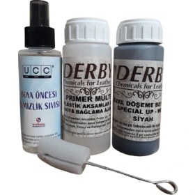 Resim Derby 100 ml Oto Torpido ve İç Kapı Bakım Boyama Seti Universal Araçlar İçin Kolay Uygulama 