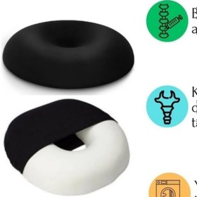 Resim Wiforte Ortopedik Oturma Simidi –| Ev, Ofis ve Araç Kullanımına Uygun Ergonomik Yastık 