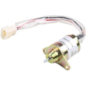 Resim 1503es Motor Huiliang İçin Yanmar Durdurma Solenoid Valfi 119653-77950 