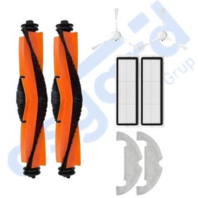 Resim Xiaomi Mop 2 Ultra X10 Uyumlu 2 Ana Fırça 2 Yan Fırça 2 Filtre 2 Mop Pkt-iasgf0001307 