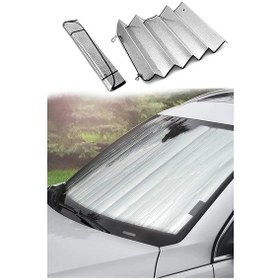 Resim Katlanabilir Oto Ön Cam Güneş Koruma Isı Yalıtımlı Peugeot 3008 Nissan Qashqai Honda Civic Volkswagen Passat 