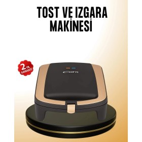 Resim Allians Hızlı Pişirme Tost Makinesi 1500W, Pratik ve Güçlü, Lezzetli Tostlar Için 
