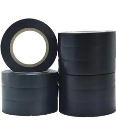 Resim Akbant Izole Bant Eklektrik Bandı - 0.12 mm x 19 mm x 10 Yrd - Siyah - 10 Adet 