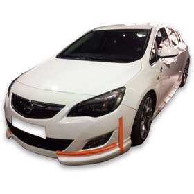 Resim plastik body kit Opel Astra J Serisi Hatchback (2011-2013) Makyajsız Ön Tampon Ek (plastik) 