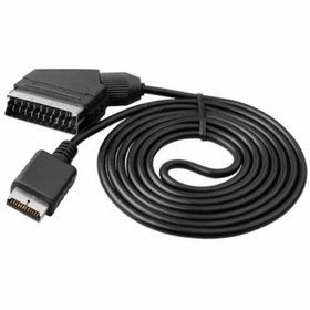 Resim Kuvars Playstation 2 3 Konsoldan Scart Av Rgb Bağlantı Kablosu Ps2 Ps3 Uyumlu Konsoldan Scart Kablo 