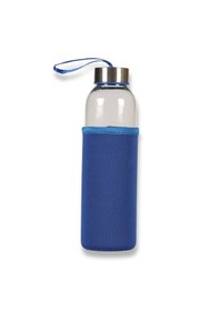 Resim 500 Ml Cam Matara Açık Mavi 