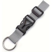 Resim Xuweiwei Gri Sırt Çantası Askı Kayışı - Ayarlanabilir Nylon Valiz Kemeri Seyahat Aksesuarı 