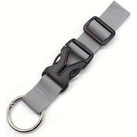 Resim Xuweiwei Gri Sırt Çantası Askı Kayışı - Ayarlanabilir Nylon Valiz Kemeri Seyahat Aksesuarı 